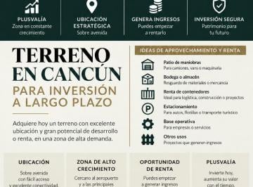 Terreno / Lote , Benito Juárez · Tereeno en Venta