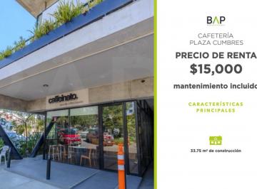 Local comercial , León · Local de 34 m² Construidos en Renta en Plaza Cumbres
