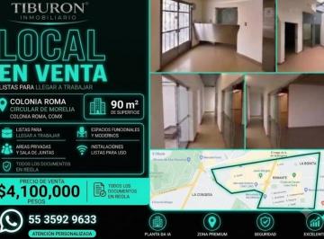 Local comercial de 5 habitaciones, Cuauhtémoc · Local Comercial en Roma Norte