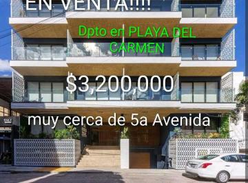 Departamento de 2 habitaciones, Solidaridad · Hermoso Departamento Venta Playa del Carmen Quintana Roo
