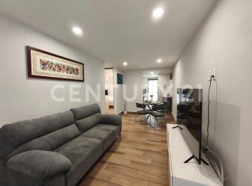 Departamento · 49m² · 2 Recámaras · 1 Estacionamiento · Departamento Nuevo y Amueblado en Renta – Col. Buenavista