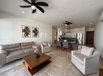 Departamento · 155m² · 3 Recámaras · 2 Estacionamientos · Departamento Amueblado de 3 Recámaras en Renta en Palmar Cancún