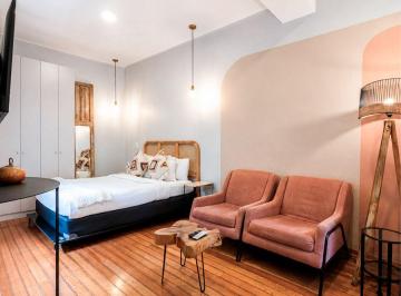 Departamento de 1 habitación, Cuauhtémoc · Loft Amueblado y Equipado con Aire Acondicionado en Roma Sur | Edificio Art Decó