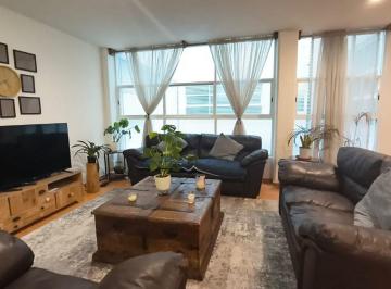 Departamento de 3 habitaciones, Cuauhtémoc · Renta Departamento Amueblado en La Condesa Cerca Parque México y Amsterdan