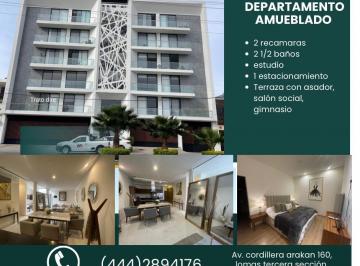 Departamento de 2 habitaciones, San Luis Potosí · Bonito Departamento en Planta Baja