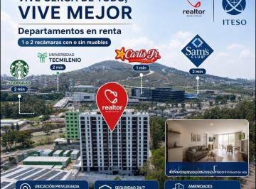 Departamento de 1 habitación, San Pedro Tlaquepaque · Departamento en Renta en Tlaquepaque, Jalisco (Iteso)