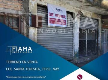 1 · Terreno en Venta Col. Santa Teresita, Tepic, Nayarit.