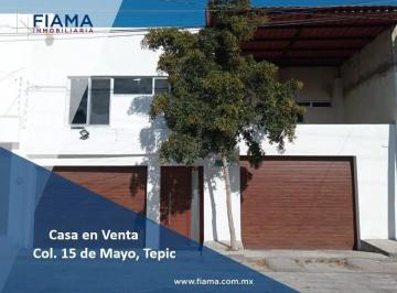 1 · Casa en Venta Colonia 15 de Mayo, Tepic, Nay. (Rs)