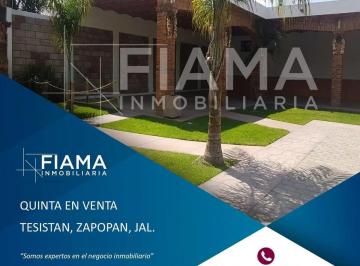 1 · Quinta en Venta en San Francisco Tesistan, Zapopan, Jalisco.
