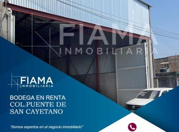 1 · Bodega en Renta Col. Puente de San Cayetano, Tepic, nay.(F)