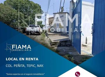 1 · Local Comercial en Renta en Col. Peñita, Tepic, Nayarit