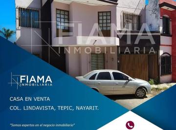 1 · Casa en Venta en Col. Lindavista, Tepic, Nayarit