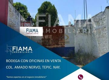 1 · Bodega con Oficina en Venta, Col. Amado Nervo, Tepic, Nay. (En)