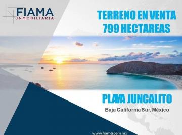 1 · 799 Ha en Venta en Playa Juncalito, Baja California Sur, Mx.
