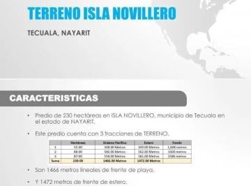 1 · Terreno en Venta en Isla Novillero $73,600,000