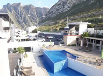 1 · Departamentos en Renta en Huasteca Living, Pedregal de La Huasteca, 2 Recamaras, 2 Baños, Alberca