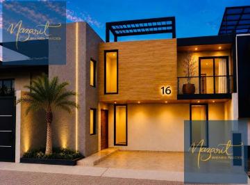 Casa · 144m² · 3 Recámaras · 2 Estacionamientos · Casa Moderna en Residencial Cerrado | 3 Recámaras, Pádel, Pérgola y Asador