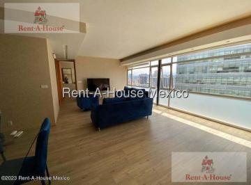 Departamento · 118m² · 2 Recámaras · 2 Estacionamientos · Departamento Amueblado en Renta en Anahuac, Miguel Hidalgo Af 27 - 878