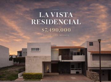 Casa · 346m² · 3 Recámaras · 2 Estacionamientos · Casa Venta La Vista Residencial Queretaro