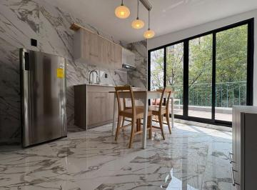 Departamento de 1 habitación, Cuauhtémoc · Departamento Renta Recién Remodelado y Amoblado Roma Sur 60 m²