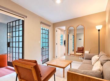 Departamento de 1 habitación, Cuauhtémoc · Depto 1 Recámara con Terraza Privada, Amueblado y Equipado | Roma Sur–condesa