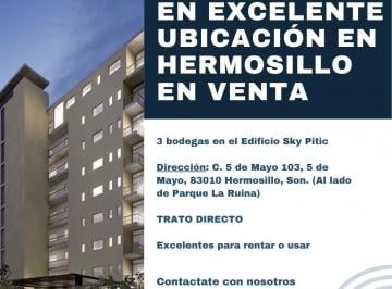 Bodega comercial , Hermosillo · 3 Mini Bodegas