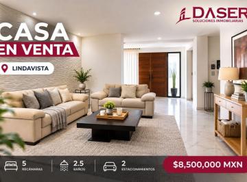 Casa de 6 habitaciones, Gustavo A. Madero · Casa Remodelada en Lindavista | 6 Recámaras, Terraza y 3 Estacionamientos