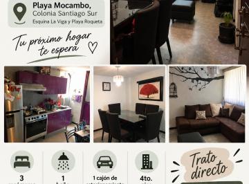 Departamento de 3 habitaciones, Iztacalco · Departamento