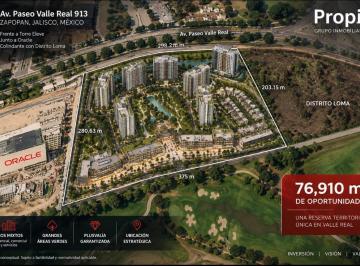 Terreno / Lote · 76910m² · Terreno en Aportación - Residencial Piamonte