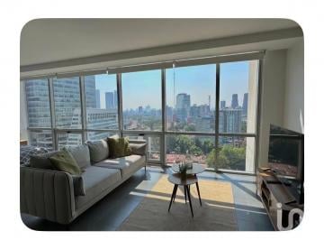Departamento · 51m² · 1 Recámara · 1 Estacionamiento · Amplio Loft Amueblado en Renta en Vitant By B - Grand con Hermosa Vista