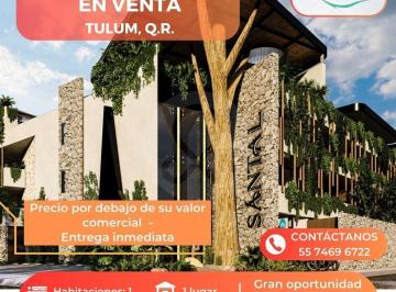 Departamento · 35m² · 1 Recámara · 1 Estacionamiento · Departamento en Venta en Akumal