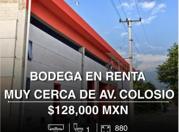 Bodega comercial · 880m² · 2 Estacionamientos · Bodega de 880 m² en Renta Cerca de Blvd. Colosio, Cancún