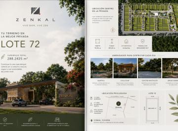 Terreno / Lote , Conkal · Terreno en Privada Zenkal