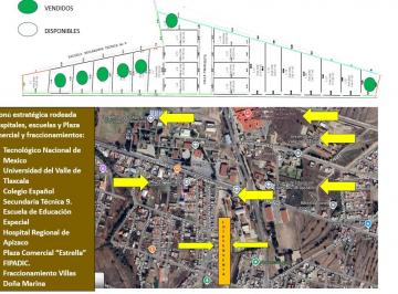 Terreno / Lote , Tzompantepec · ¡Oportunidad de Inversión y Vivienda a 2 Cuadras del Tec de Apizaco!