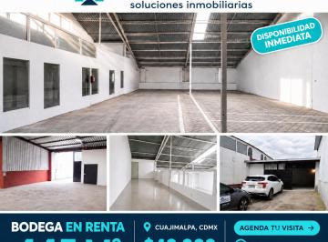 Bodega comercial , Cuajimalpa de Morelos · Renta Bodega 445 m² en Cuajimalpa!