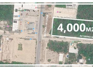 Terreno comercial , Cancún · Terreno de 4,000 m² en Renta en Cancún | Comercial E Industrial