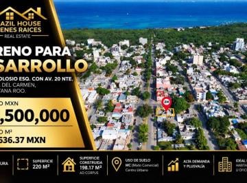 Terreno / Lote , Solidaridad · Terreno Para Desarrollo