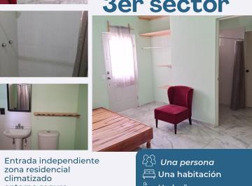 Departamento de 1 habitación, Monterrey · Habitación Independiente en Renta con Baño Completo Privado, Servicios Incluidos.