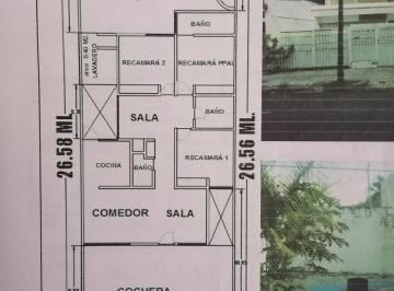 Croquis original. Remodelable al gusto. · Rento (Y Adecuo a Sus Necesidades), 1 o 2 Locales Comerciales, con 2 Baños