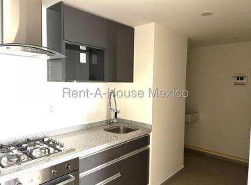 Departamento de 2 habitaciones, Miguel Hidalgo · Departamento en Renta de Dos Recámaras en Torre Cadú Lago Calzada México - Tacuba, Anáhuac #27 - 937 Avc