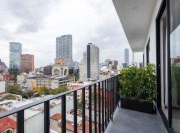 Departamento de 1 habitación, Cuauhtémoc · Loft Amueblado en Renta con Amenidades en Col Tabacalera