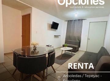 Departamento de 2 habitaciones, Salamanca · Departamento en Renta en Arboledas Cd. Bajío, Clúster Tepeyac, Calle Eucaliptos