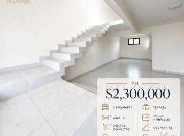 Departamento · 150m² · 3 Recámaras · 1 Estacionamiento · Departamento PH | 3 Recámaras + Sala Tv | Las Bajadas