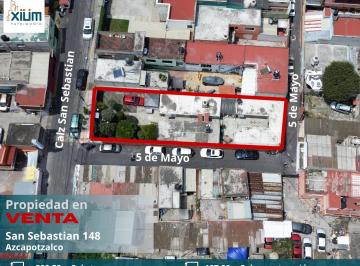 Terreno / Lote de 3 habitaciones, Azcapotzalco · Terreno Urbano de 399.52 m² con 3 Frentes y Potencial de Desarrollo Habitacional