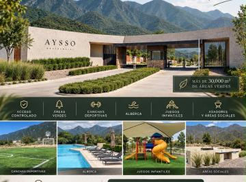 Terreno / Lote , Santiago · Terreno en Colonia Aysso Residencial 289 m², Privada con Alberca, Gym, Casa Club