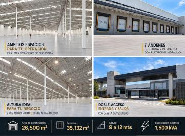 679631fa676e47ff600349f93f59d6e799726f26902fe499d6ba5f1e6f89dbb8 · Nave Industrial en Renta | Bernardo Quintana, Querétaro
