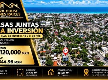 Casa de 8 habitaciones, Solidaridad · Gran Oportunidad 2 Casas Juntas en Venta