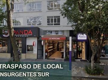 Local comercial de 2 habitaciones, Benito Juárez · Traspaso de Local Insurgentes Sur