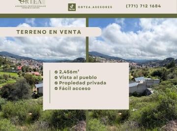 Terreno / Lote , Mineral del Monte · Terreno en Real del Monte, Hidalgo 2,456 m²