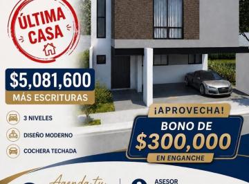 Casa · 242m² · 3 Recámaras · 2 Estacionamientos · Venta de Casa en Saltillo Coahuila Norte